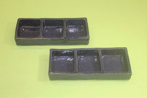 2022瑠璃釉薬味皿