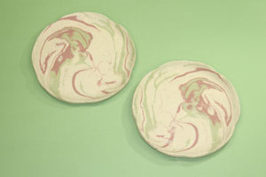 2022練り込み輪花皿