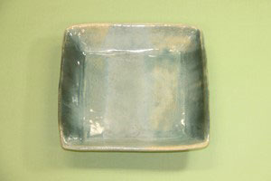 2022青磁釉四方皿